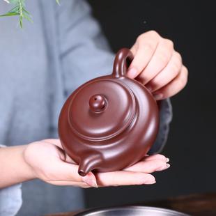 二年十厂家直销手工茶老壶樊12628仿云龙原朱矿紫泥茶具12628仿古