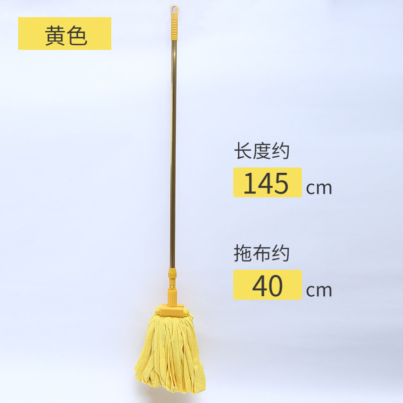 医院保洁老虎夹纤维拖把 可拆洗拖布替换头夹毛巾布地拖夹子蜡拖
