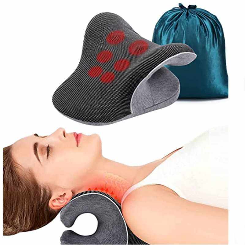 出口PU颈椎牵引枕修复反弓指压按摩枕 石墨烯热敷仪USB加热可调节,鲜花速递/花卉仿真/绿植园艺,其它园艺用品,淘宝优惠券,粉丝福利购,淘宝优惠卷