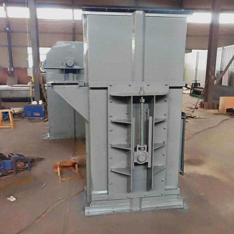 TH斗式环链提升机电动垂直Z型输送机上料卸料环形链条垂直输送