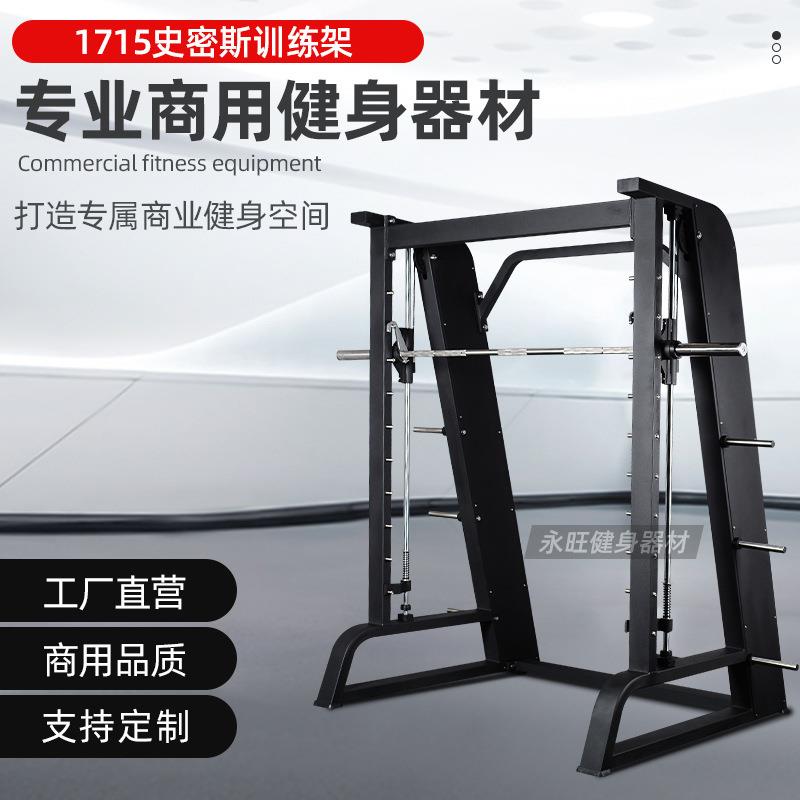 史密斯机健身房综合训练机卧推深蹲多功能架械私教室内运动器材