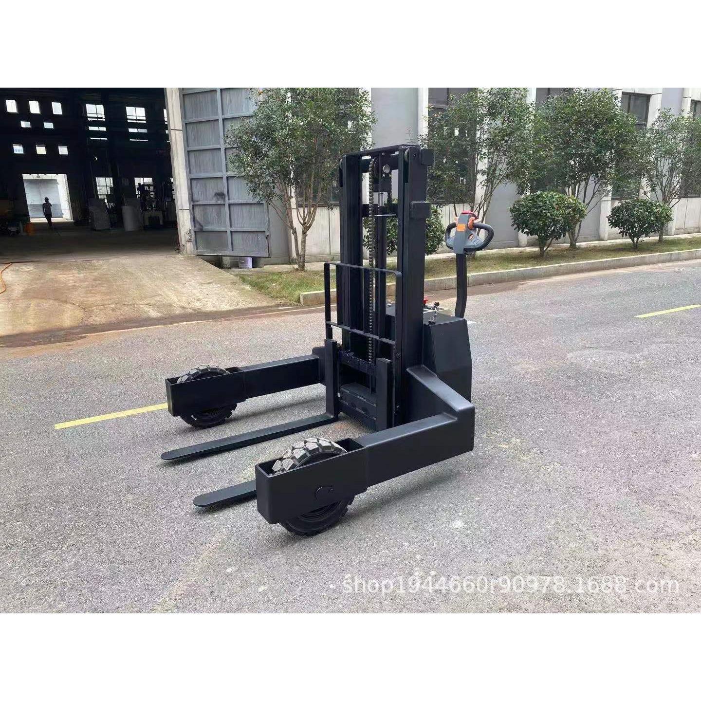 电动液压叉车2吨户外越野堆高车升高装卸车1.5吨升降步行式