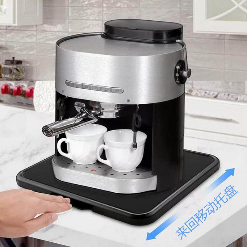 家用厨房可携式重物电器电饭锅煲咖啡机360度移动托 讬盘置物架