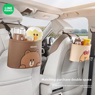 汽车收纳箱汽车座椅背架卡通汽车多功能收纳箱汽车背收纳袋汽车挂