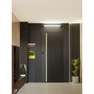 一门一景智能入户门别墅大门全铝进户大门精雕铸铝门防盗门子母门