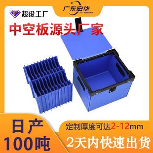 渐江8mm中空板骨架箱源头厂家加工隔板空心塑胶格子pp板