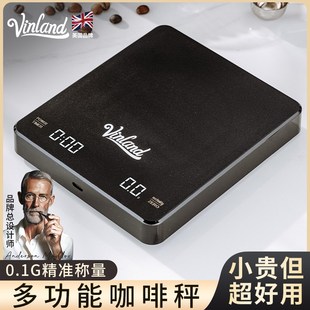 咖啡豆电子秤烘焙厨房小型克称家用手冲称重精准食物克重工具