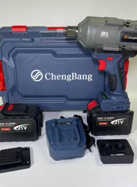 外贸(3/4轴)CB系列锂电无刷电动扳手2406Tc+1200N+​15串电池包