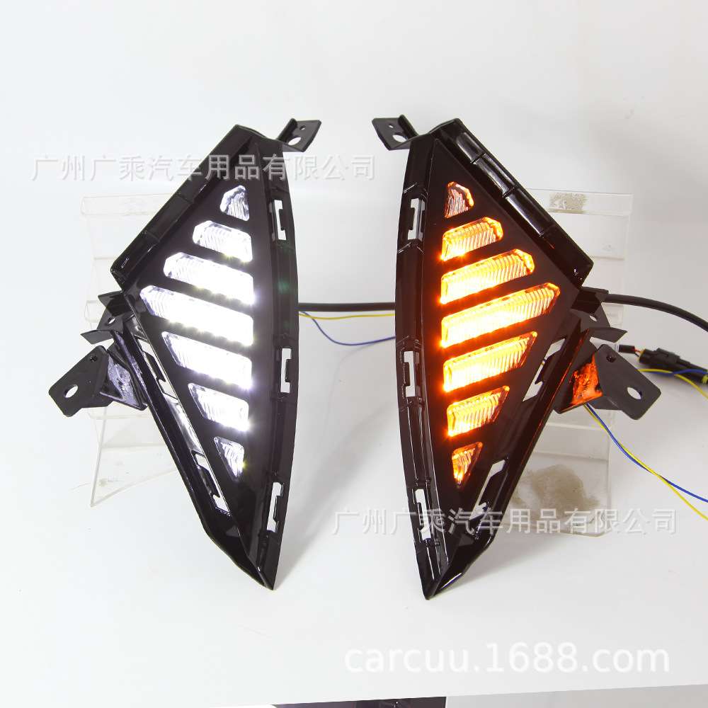 适用于19/20/21款现代伊兰特日行灯 ELANTRA 日间行车灯