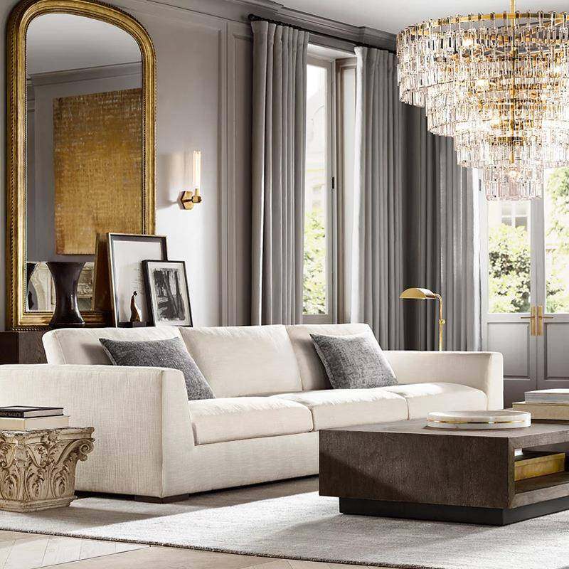 RH美式现代简约亚麻三人沙发法式极简轻奢客厅沙发组合外贸复古,农用物资,其他肥料,淘宝优惠券,粉丝福利购,淘宝优惠卷