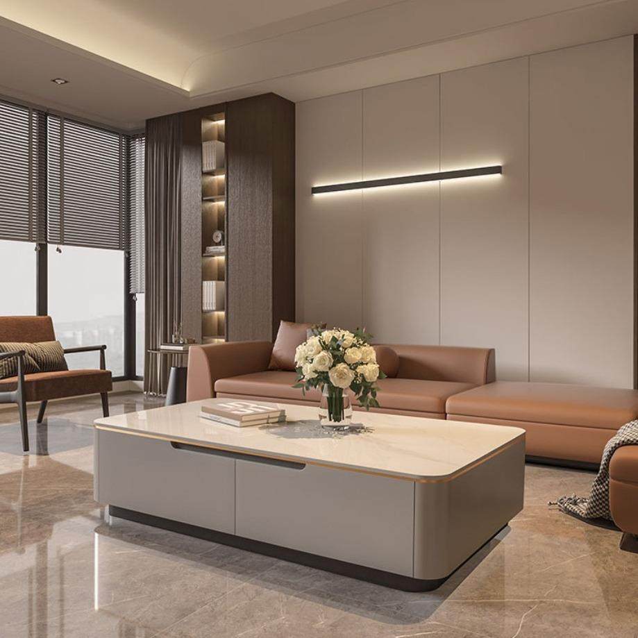 轻奢长方形茶几北欧现代小户型茶几电视柜组合客厅家用岩板茶几桌,农用物资,其他肥料,淘宝优惠券,粉丝福利购,淘宝优惠卷