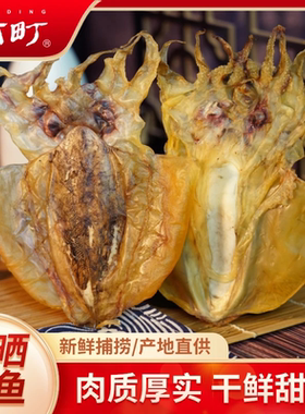 南町淡干中号墨鱼干干货海南淡干大墨鱼干特级目鱼海鲜煲汤送礼