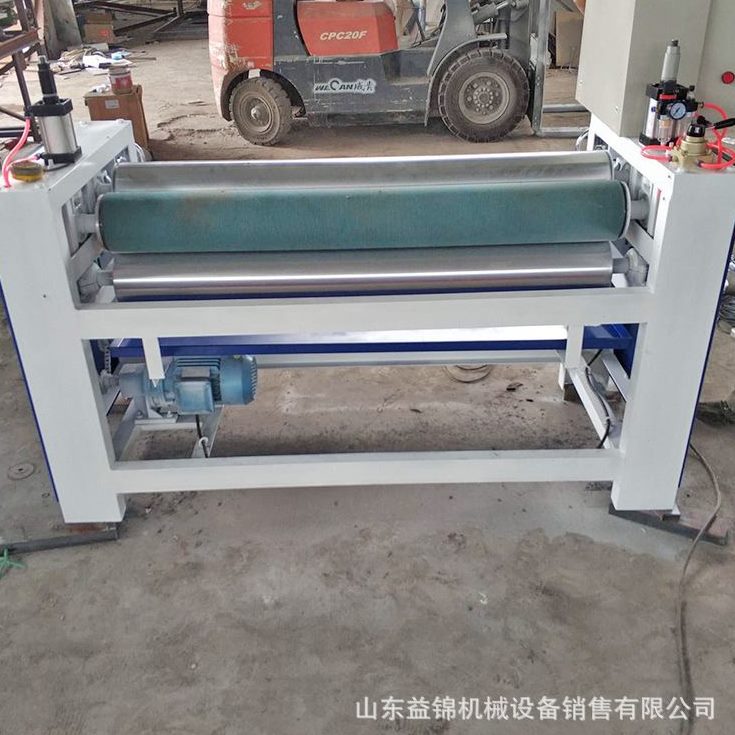 数控双面涂胶机 细木工板条全自动滚胶机 水性胶保温板上胶机