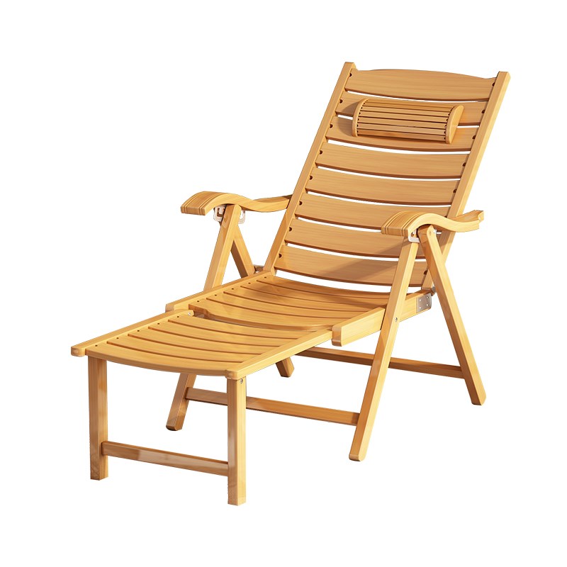 躺椅午休折叠床单人办公室午睡椅简易床懒人椅子可躺家用休闲竹床