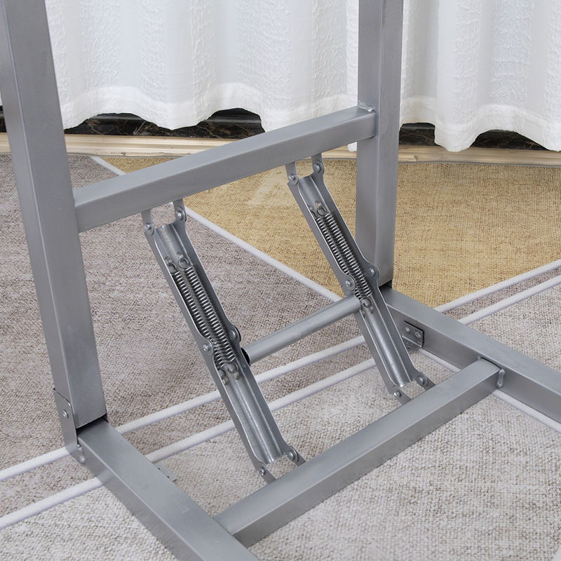 长方形桌架子 折叠餐桌架脚w支架 桌子腿 饭桌脚架子 小桌支架 铁