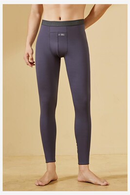 昭余臻品保暖卫生裤l秋冬新款男士芭比G裤免穿内裤二合一成人保暖