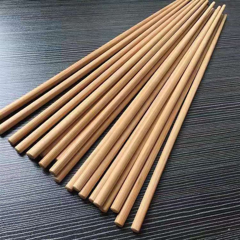 50双家用竹筷防霉竹筷子无漆无蜡竹筷子商用酒店餐厅天然竹筷子