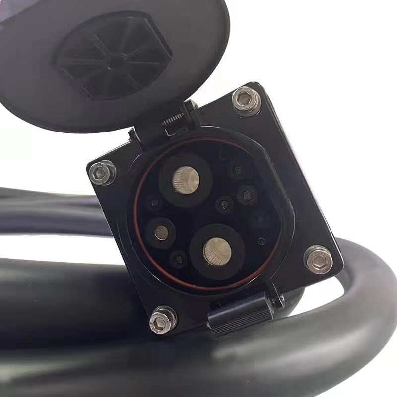 国家电网直流充电桩延长线电动汽车货车快充9孔充电枪加长比亚迪