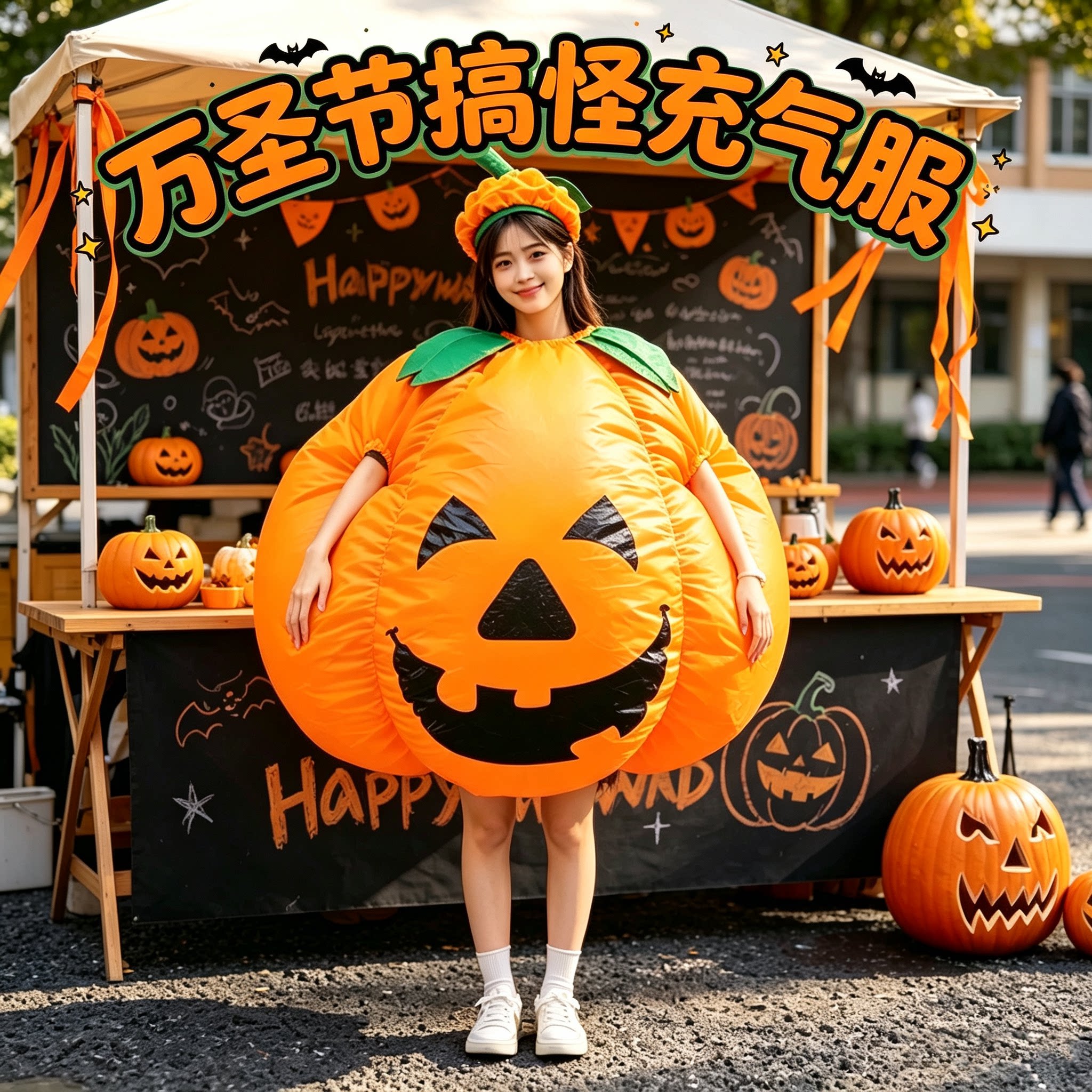 万圣节服饰恶搞充气服演出道具