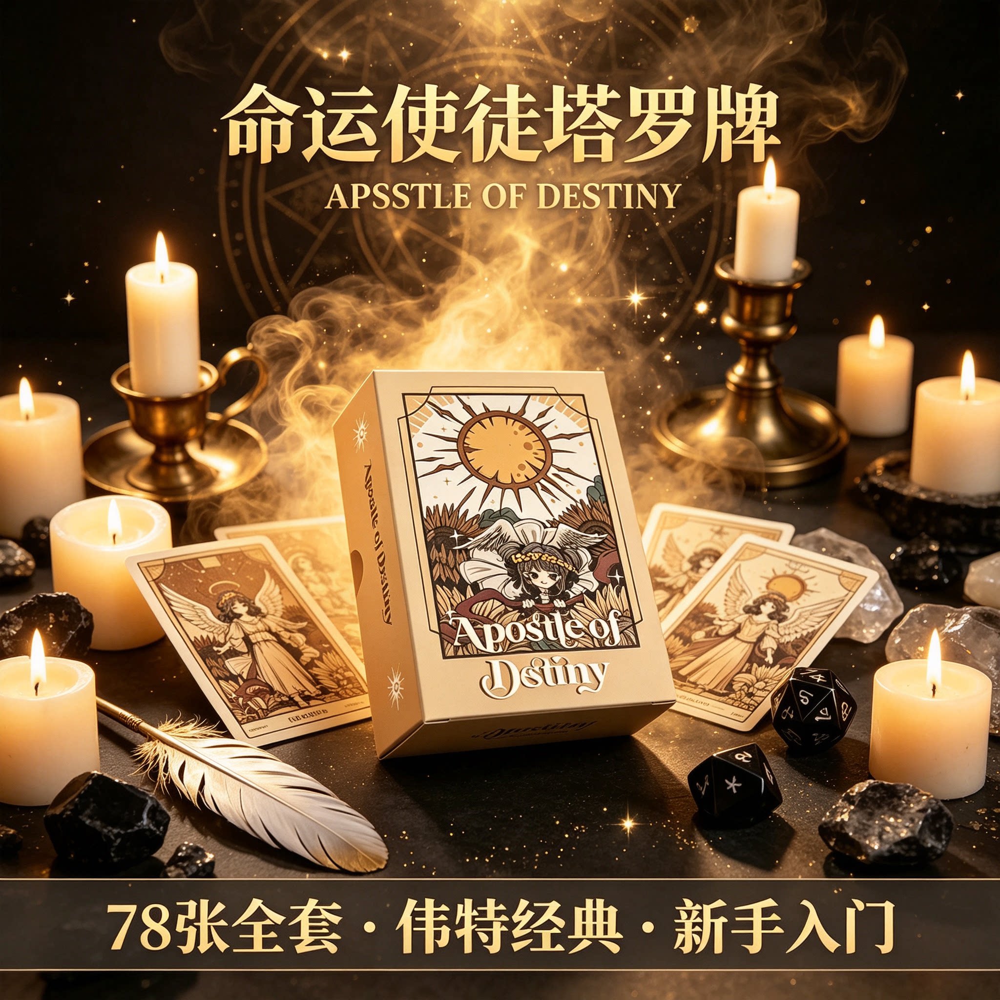 命运使徒塔罗牌正版原装初学者图片