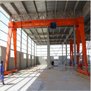 工地移动式龙门吊MH包厢龙门吊货物搬运提升MH型龙门吊可移动吊机