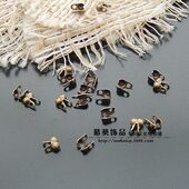 2.0mm 2.4mm珠链包扣 侧包扣 DIY饰品配件 2000个 包