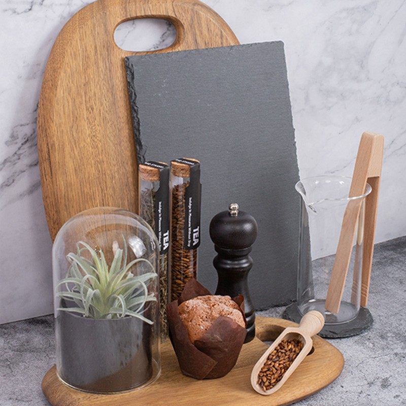 中式厨房样板间摆件橱柜台面装饰摆设厨具研磨器花器菜板面包饰品