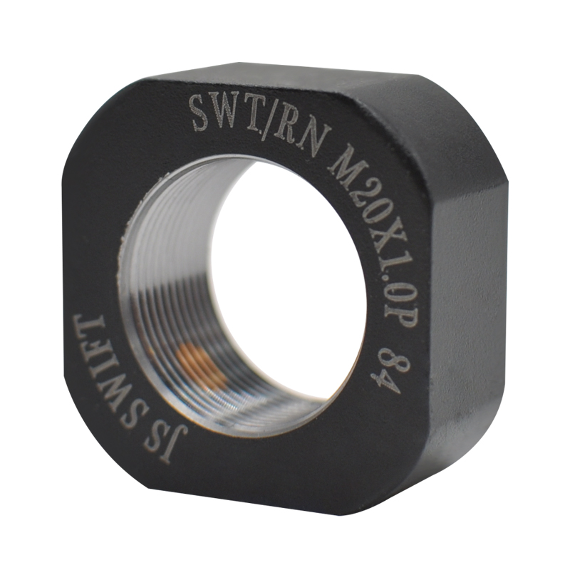 RN方型锁紧螺母轴承支撑座锁紧丝杆精密锁定方形止退防松四方螺母