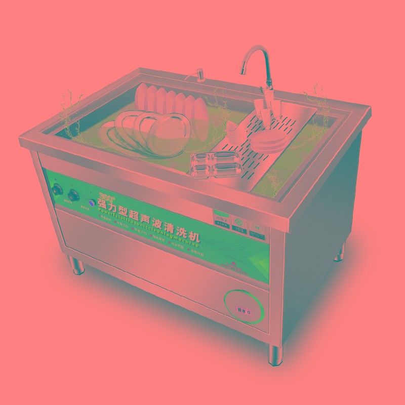 洗碗机商用超声波全自动洗菜机饭店厨房餐厅食堂用大型刷碗大容量