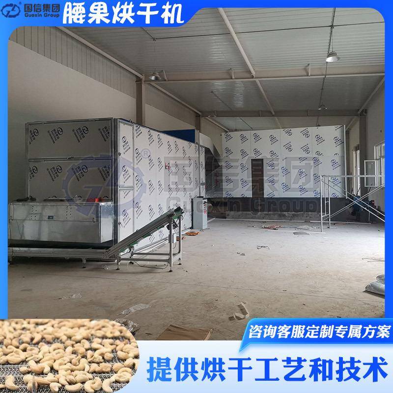 网带腰果烘干机全自动开心果夏威夷果烘干设备坚果干果干燥设备