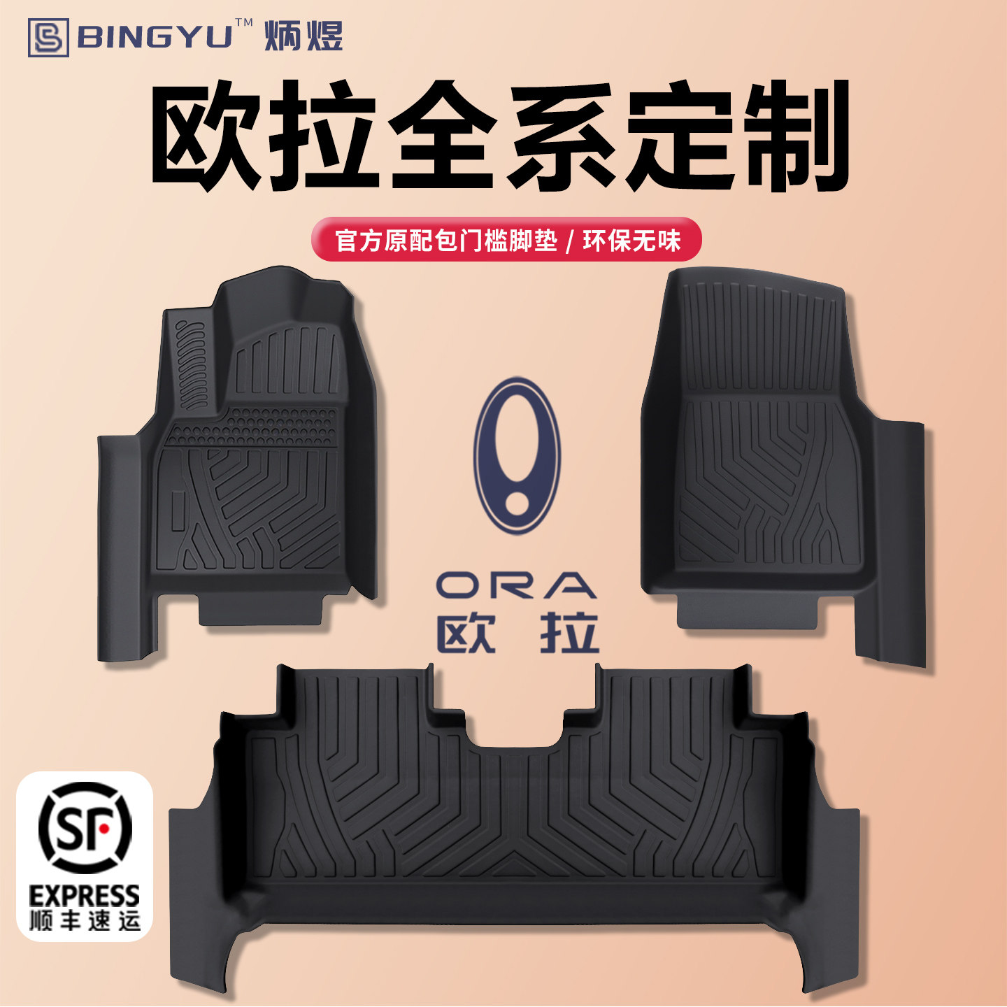 【轻奢包门槛】欧拉全系TPE脚垫
