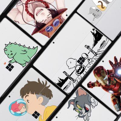 适用于微软surface pro7/6/5/4/3/x贴纸go2平板电脑保护套外壳go