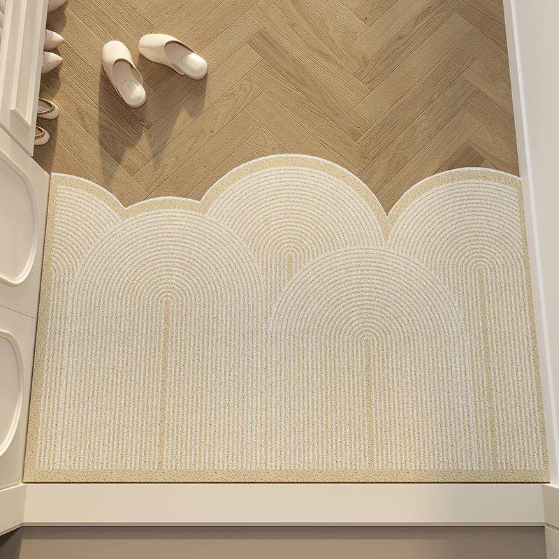 德国入户门地垫丝圈可裁剪进门口防滑脚垫室内门外原木风地毯
