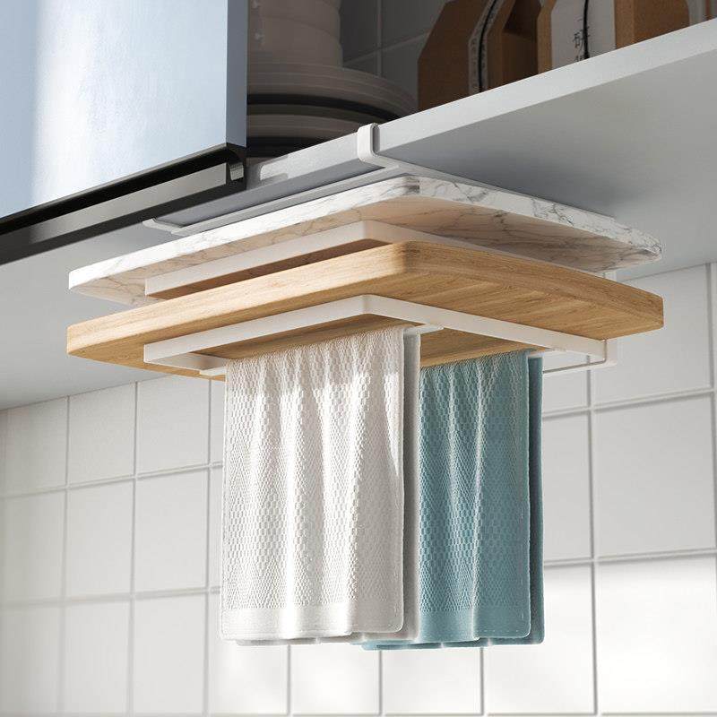 菜板放置架砧板架悬挂式切菜板案板挂架厨房收纳架整体橱柜下挂置,厨房/烹饪用具,厨房置物架/置物柜/角架,淘宝优惠券,粉丝福利购,淘宝优惠卷