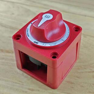 大电流300A电瓶断电开关房车游艇改装24V48V蓄电池电源旋转总开关