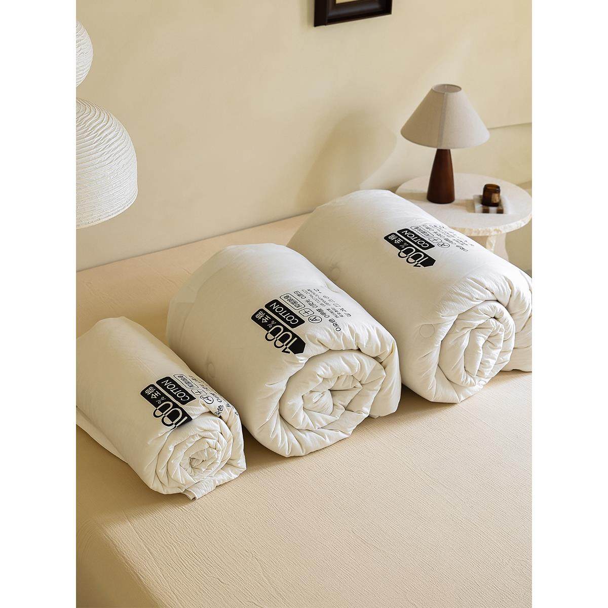 soft~｜A类全棉抑菌大豆被夏天空调夏被芯单双人被子春秋冬子母被