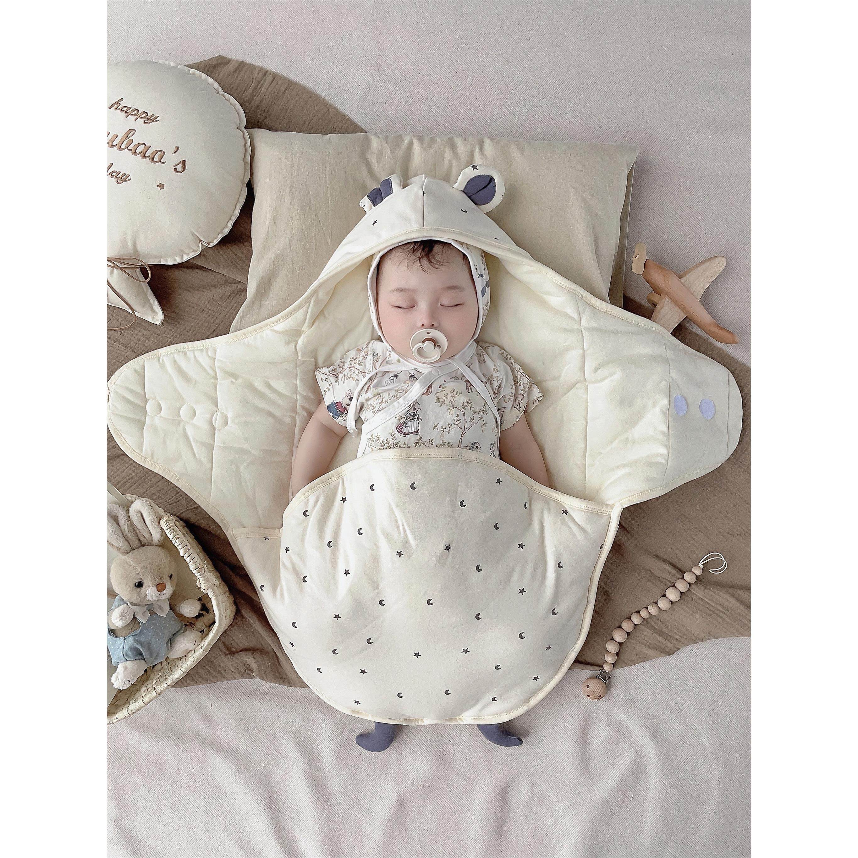 A类纯棉 新生儿防惊跳睡袋春秋冬婴儿抱被宝宝包被棉新生儿包裹巾,婴童用品,婴童抱被/抱毯,淘宝优惠券,粉丝福利购,淘宝优惠卷