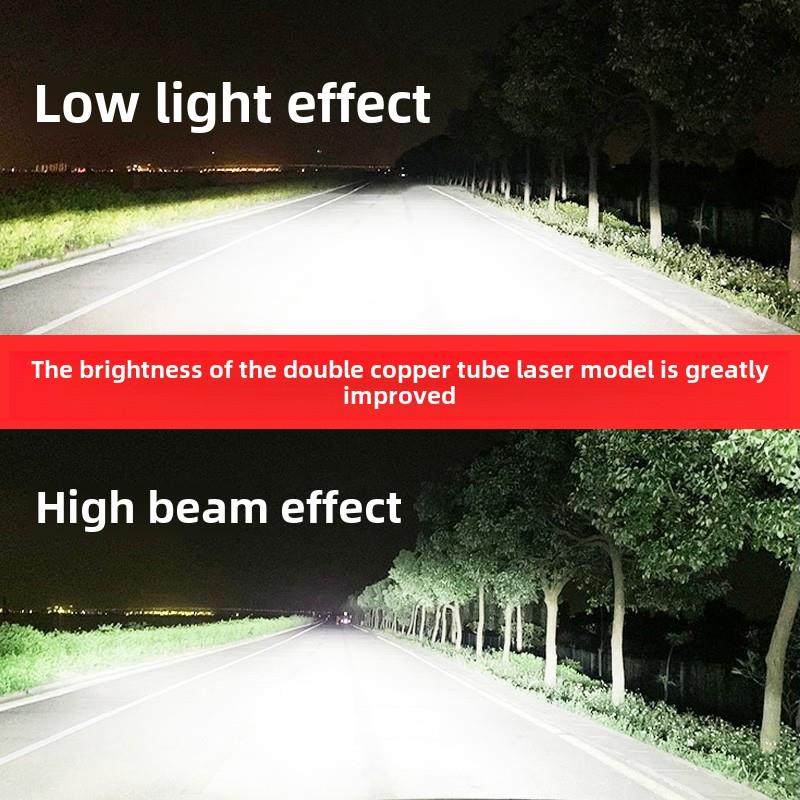 15-18款北汽EU5新能源R500改装led大灯550近光400远光260车灯灯泡