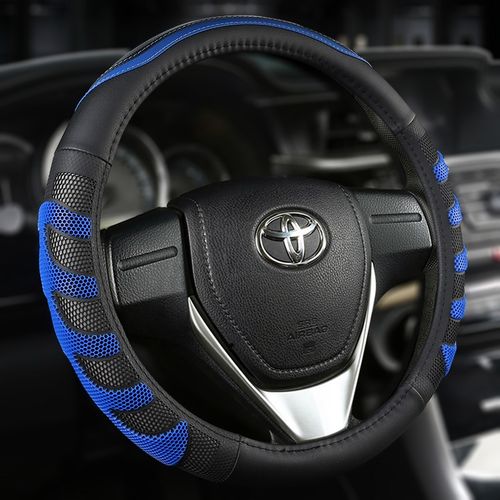 2017-16年新款一汽威驰专用皮革改装汽车方向盘套四季通把套