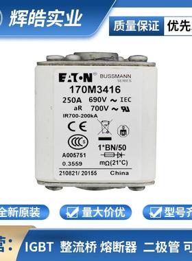 170M3416 170M3461 170M3465低压快速熔断器 熔断器配件 电子元件