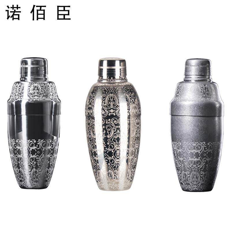 304不锈钢美式调酒器醒酒器三段式摇酒壶蚀刻刻花调酒器酒吧用品,3C数码配件,USB灯,淘宝优惠券,粉丝福利购,淘宝优惠卷