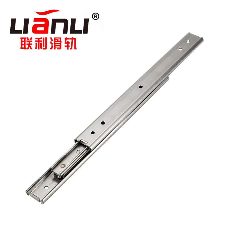 不锈钢线性滑轨三段简易闭时常闭保持型27系列SSRXC27轻载型IDA78
