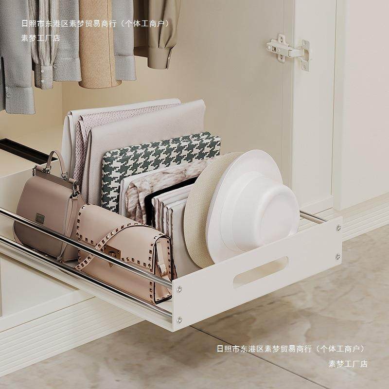 厨房拉篮不锈钢单层抽屉式碗碟收纳调味托盘白色抽拉加高橱柜置物,3C数码配件,USB灯,淘宝优惠券,粉丝福利购,淘宝优惠卷