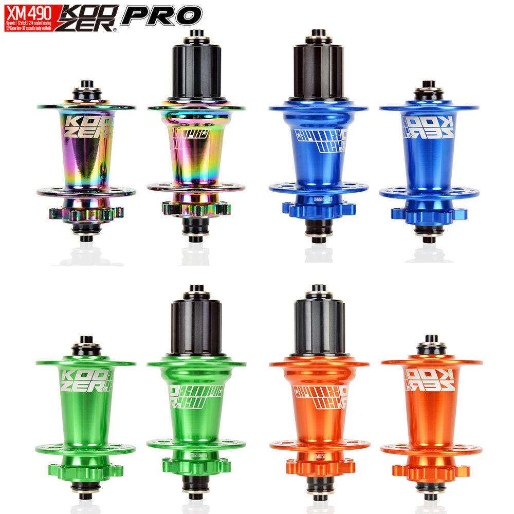 XM490PRO 72响四培林山地车花鼓 快拆桶轴XD塔基 32孔多彩