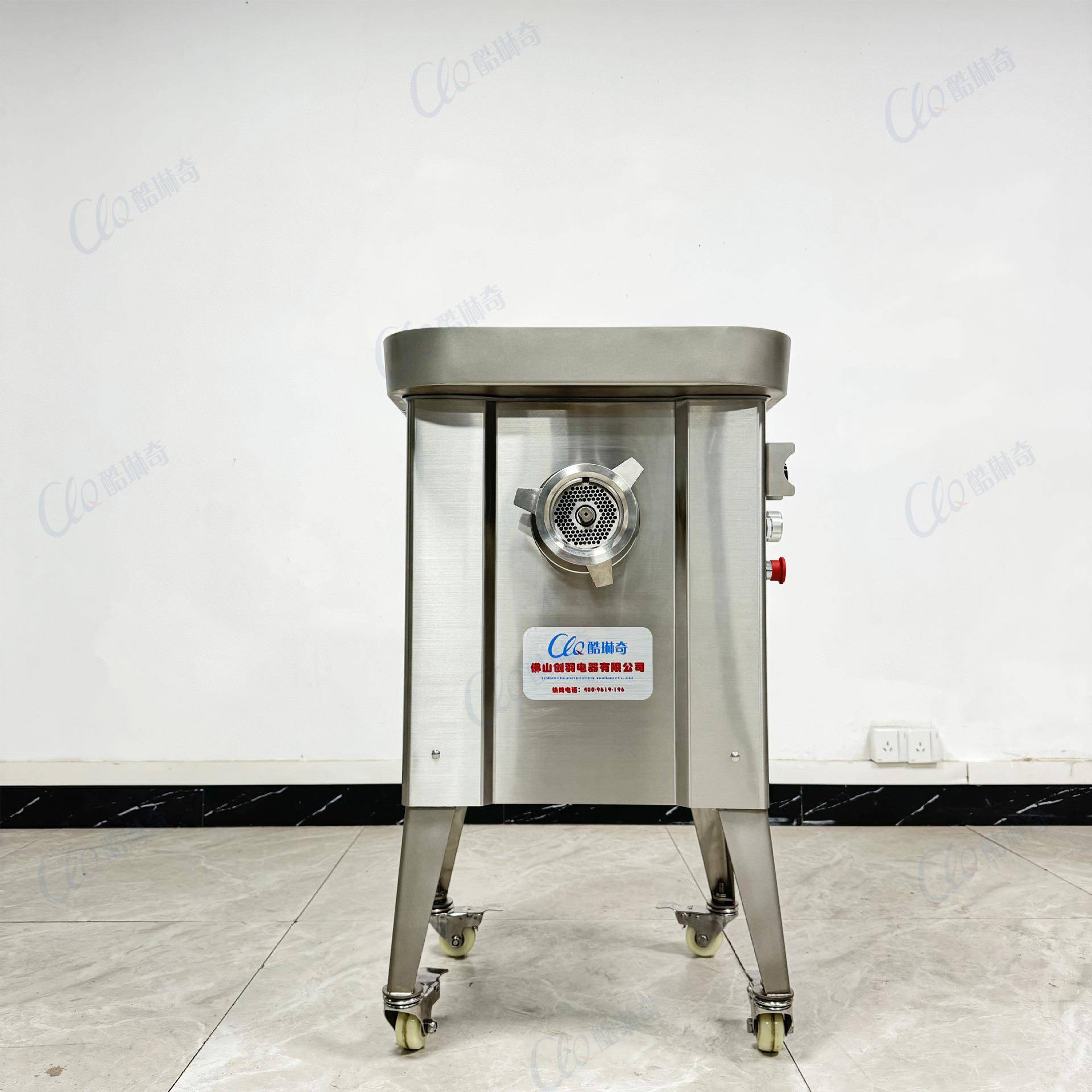 土豆紫薯绞泥机 全自动电动立式快速猪肉牛肉灌肠前期加工绞肉机