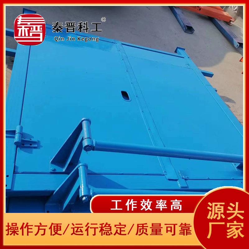 无压风门全自动百叶式矿用井下隧道双向隔风门使用简单安全可靠