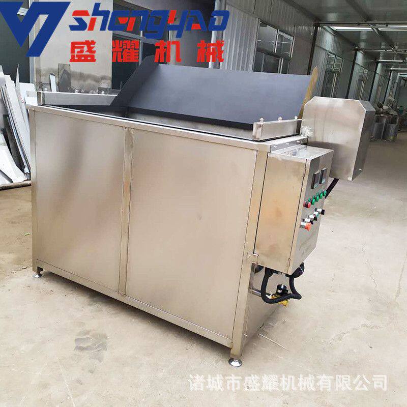 全自动纯油猫耳朵油炸机 香酥脆枣电加热油炸机 德州扒鸡油炸机