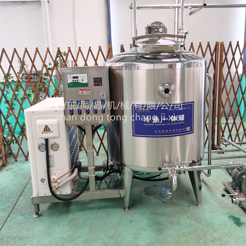 藏区牛奶加工设备 西藏牦牛奶加工机器 全自动杀菌发酵制冷一体罐