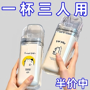 旅行出差洗漱杯便携式牙刷收纳盒三合一漱口杯轻奢开学收纳洗漱杯