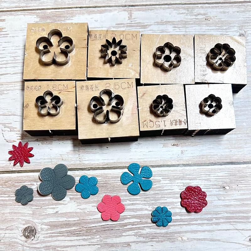 手工皮革制品手工DIY激光定制刀模DIY手工各种花刀模